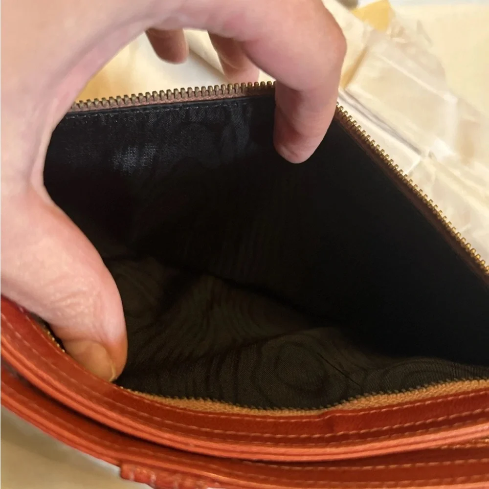 Vintage Bottega Veneta Brown Leather Bag NWT
